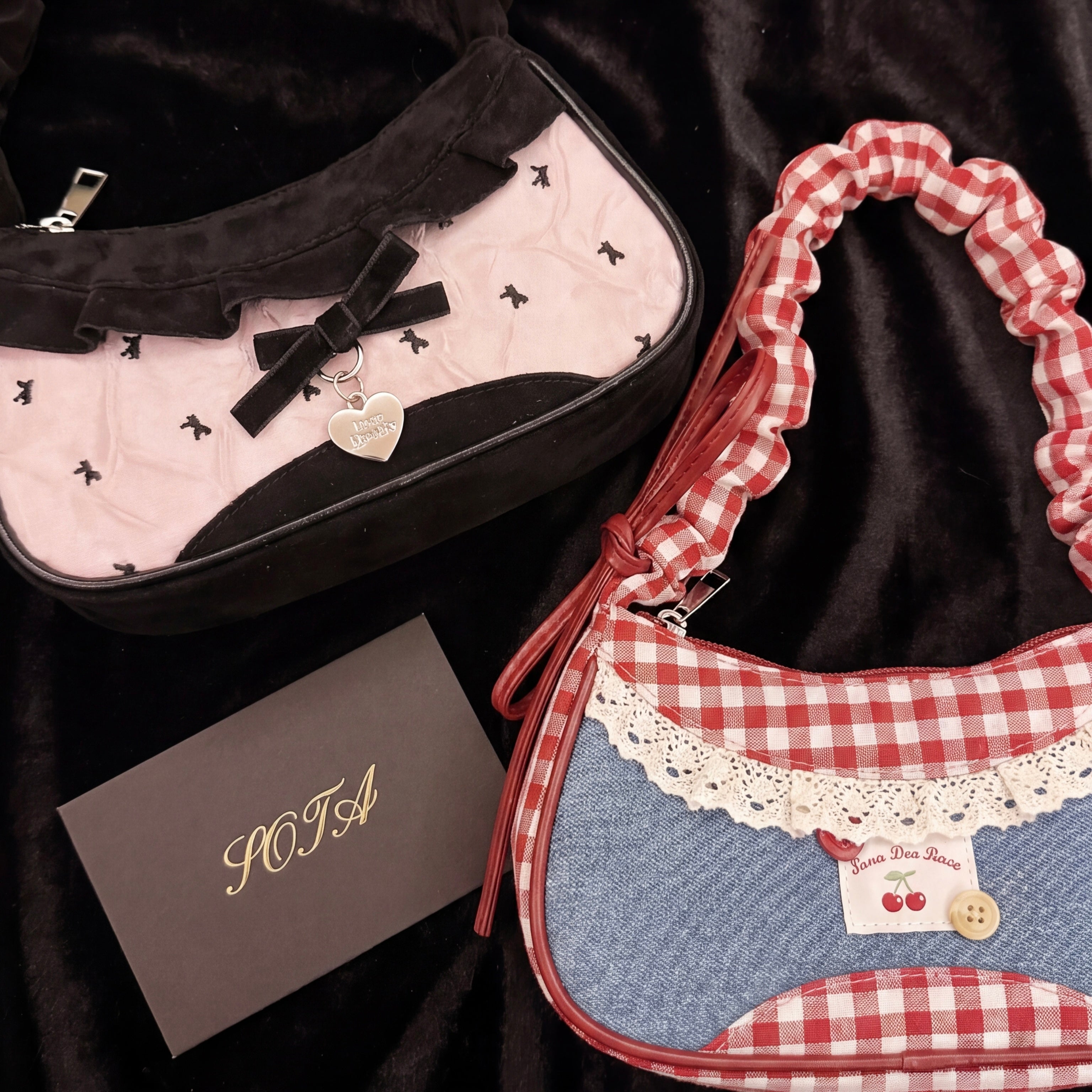 “just a girl” Purse