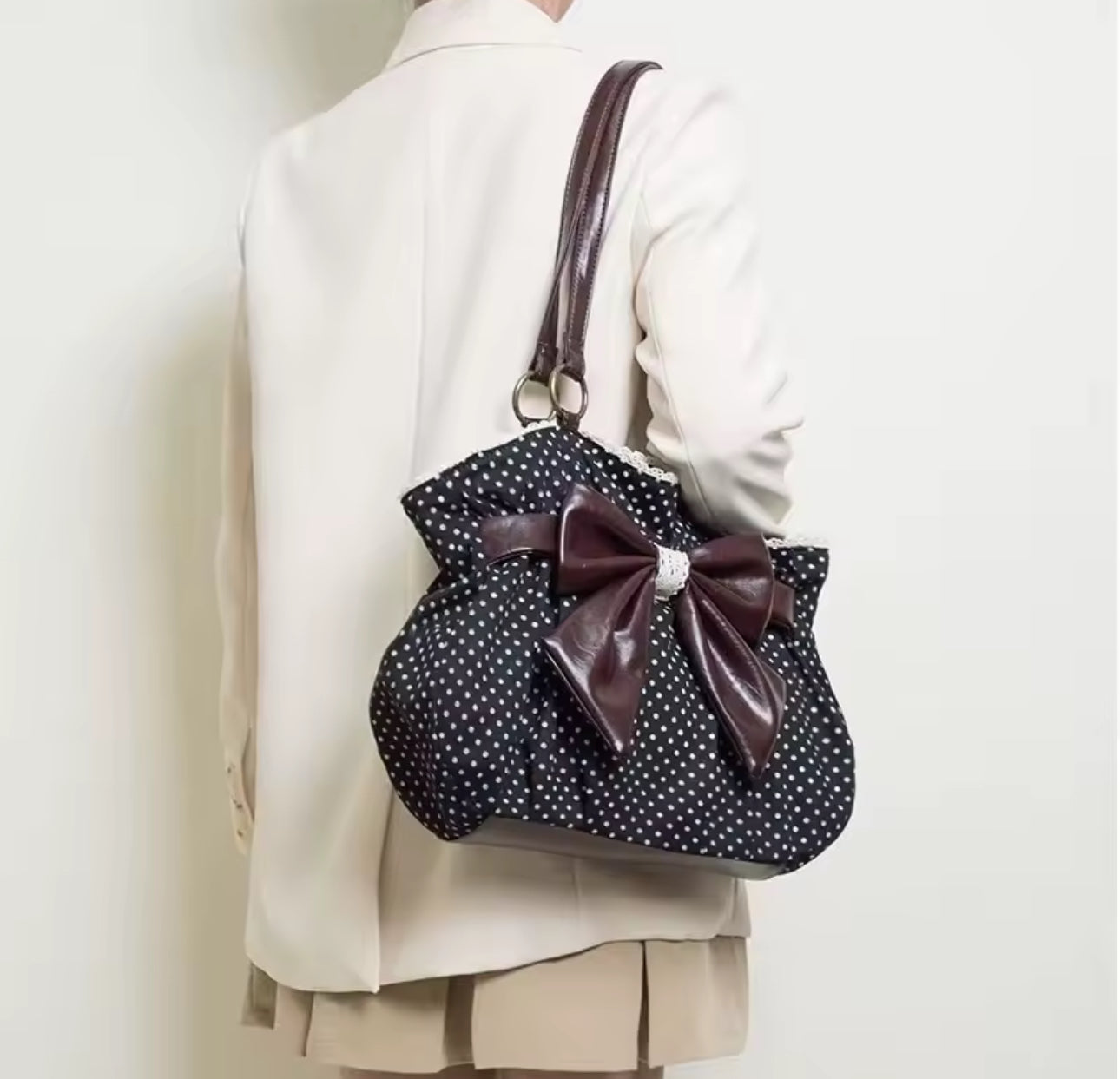 “PolkaBoo” Tote