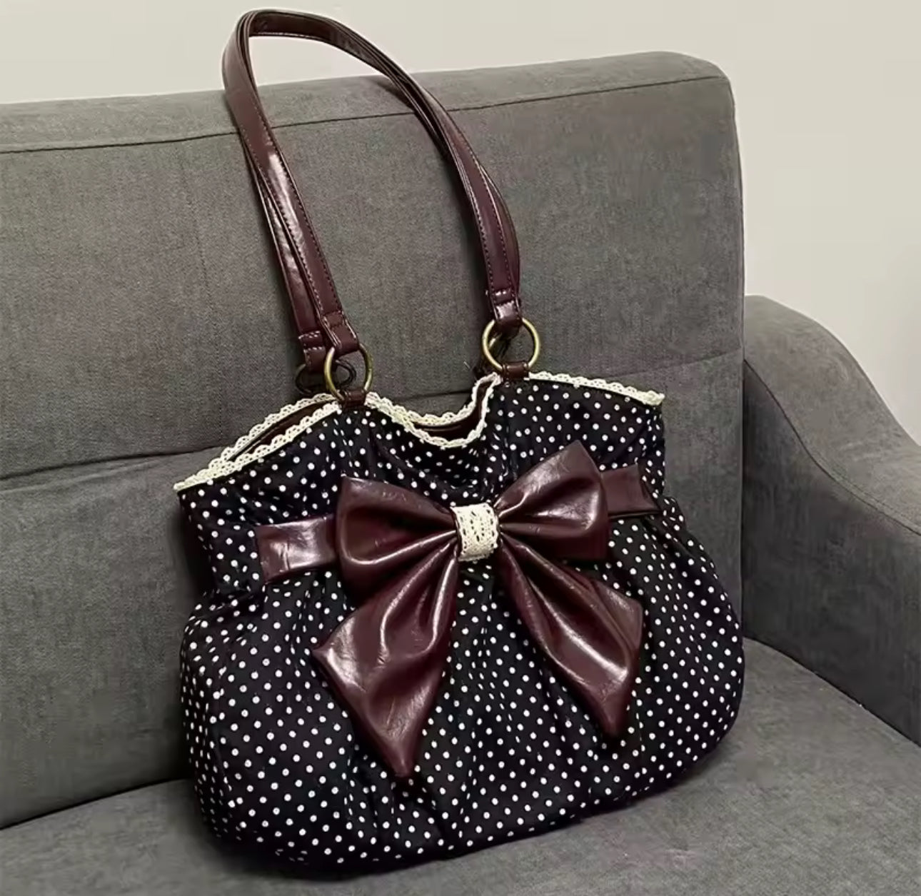 “PolkaBoo” Tote