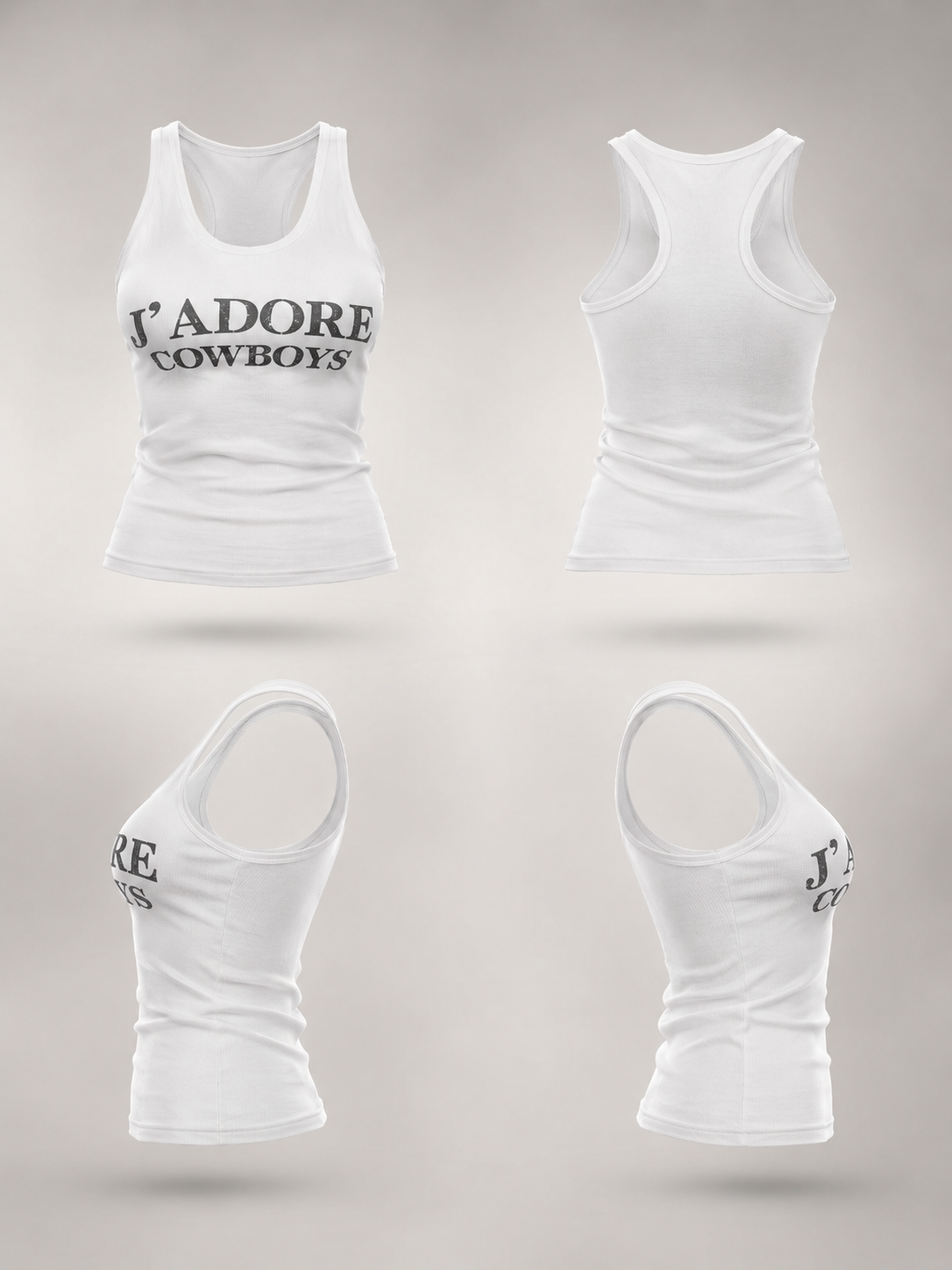 Jadore cowboys tee